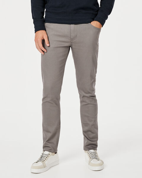 Slim Stretch Denim Jean, Gunmetal, hi-res